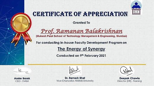 THE ENERGY OF SYNERGY